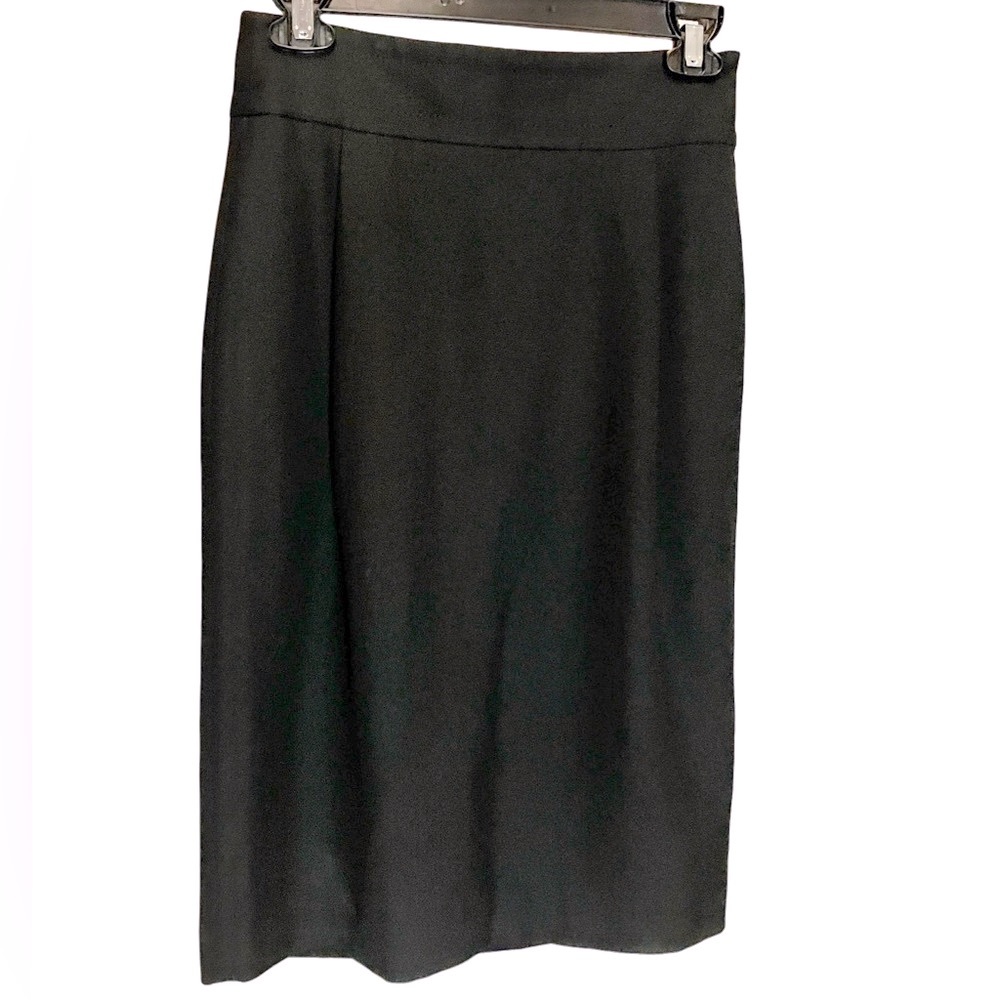 2/$30 Zara Woman Size 4 (runs small) Black Pencil Skirt EUC